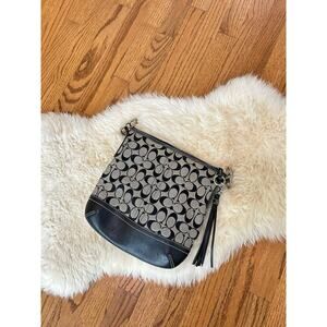 Coach vintage Logo Canvas Bag No Strap